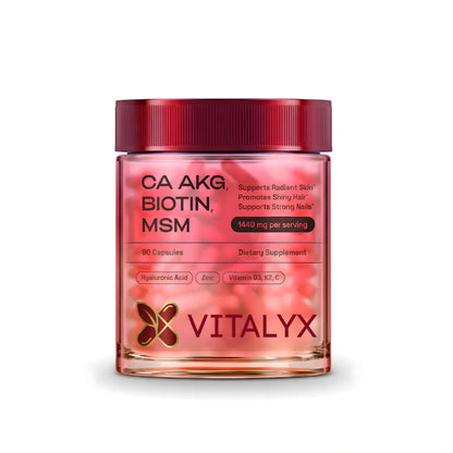 Vitalyx™ Beauty Complex – Ca-AKG, MSM, Hyaluronic Acid, Biotin