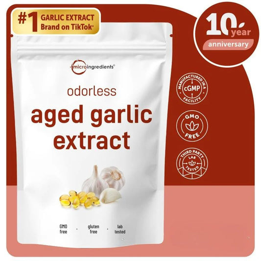 Aged Garlic Extract - 7500mg Odorless