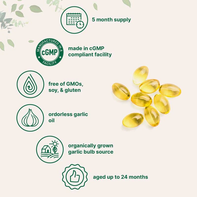 Aged Garlic Extract - 7500mg Odorless